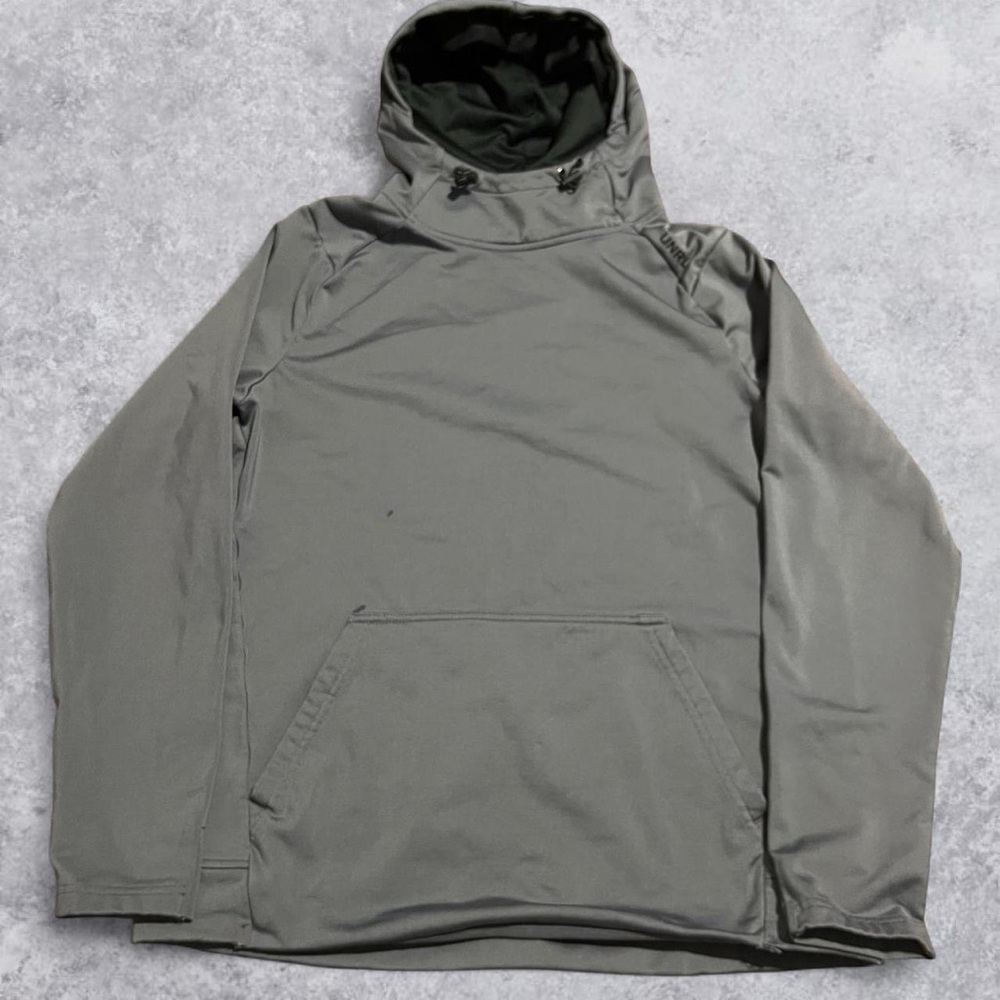 UNRL Athletic Performance Hoodie Gray Mens Medium
